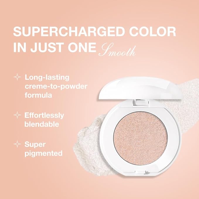 Single Cream Eyeshadow,Peach Pink Shimmer Eye shadow Pallette,Long Lasting Glitter Eyeshadow,Soft Shimmer Eye Makeup,Vegan & Cruelty-Free Mini Eye shadow for Brown Blue Green Eyes. 03#