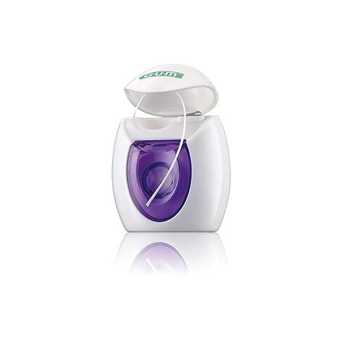 GUM Deep Clean Expanding Dental Floss - Waxed Woven Floss - Effective Plaque Removal for Tight Teeth - Unflavored (Pack of 2)