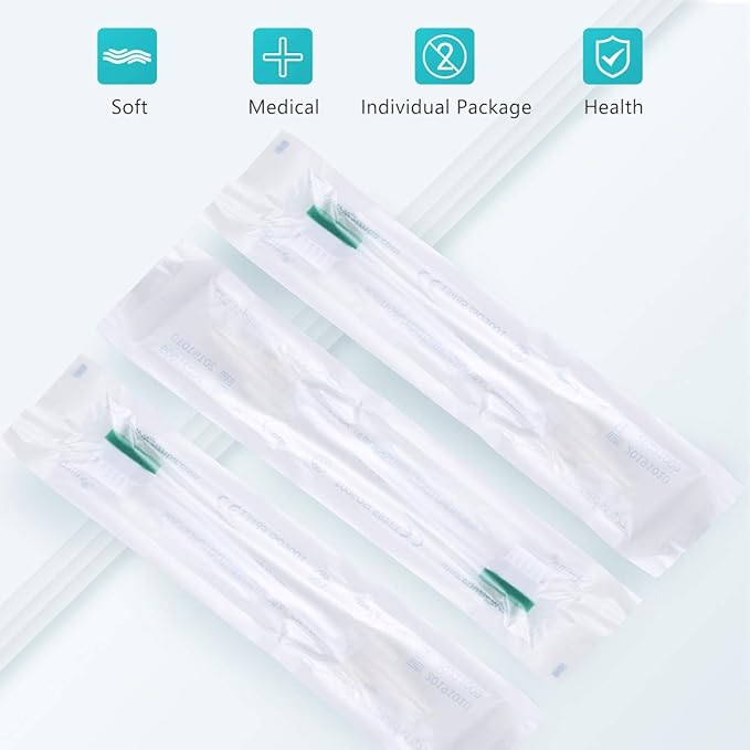 Oral Care Single Use Suction Swab Toothbrush （50pcs）