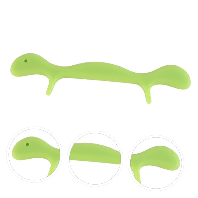 minkissy 2pcs Smile Practice Tool Silicone Speech for Stuttering Facial Muscle Trainer Wrinkle Mouth Tightener Compact Portable Design for