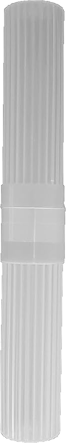 Toothbrush Holder (White) - Made in The USA. W/Ventilation Holes.