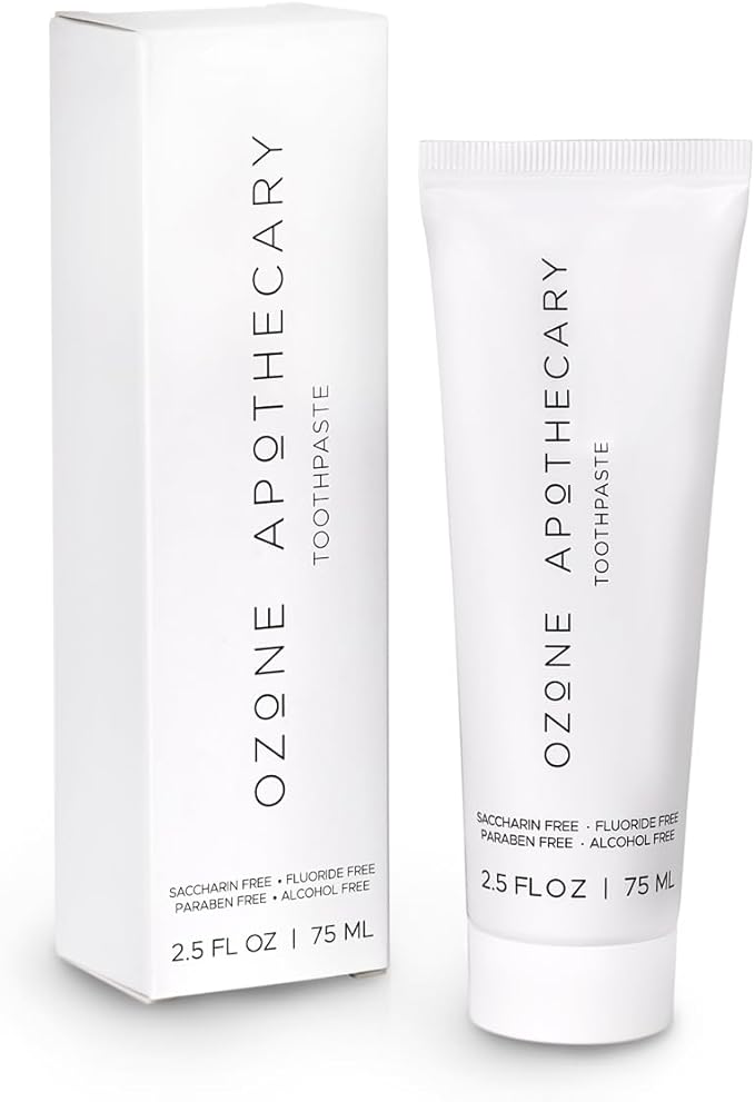 Toothpaste Ozone Oil Infused Toothpaste Flouride Free for Promoting Healthy Mouth | Ozonated Oral Care