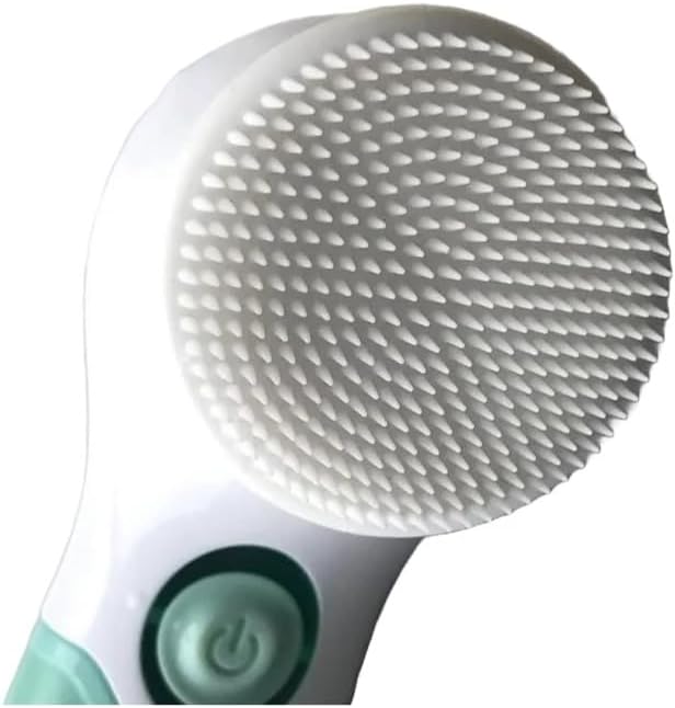 Silicone Facial Brush Head Replacement, Single Replacement Brush for Spinning Cleansing Devices, Gentle for Daily Skin Care Routine, Premium Quality Soft Silicone Bristles