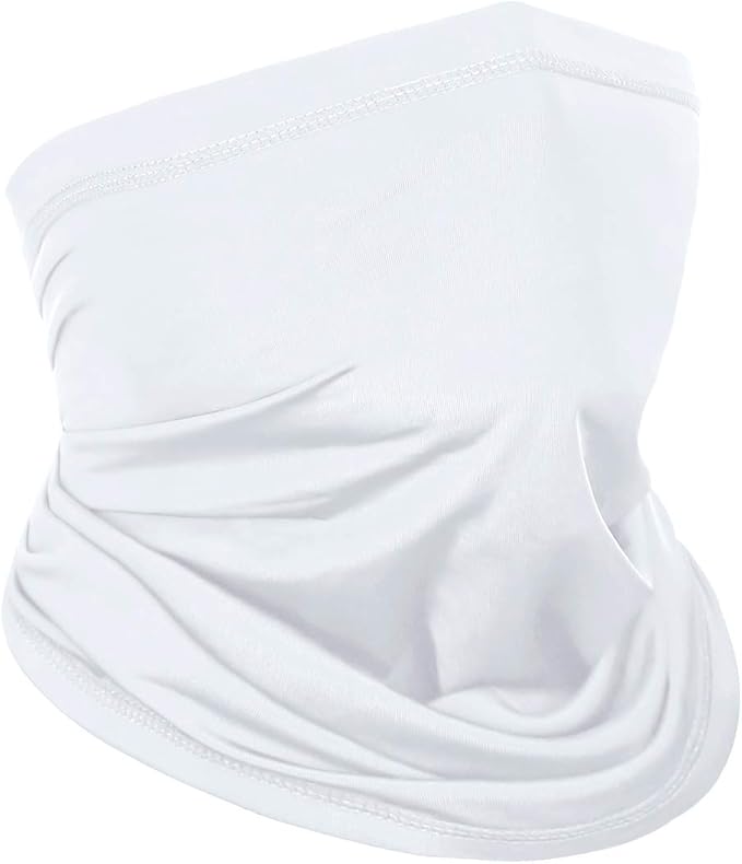 Achiou Neck Gaiter Face Cover Scarf, UV Protection Mask for Men and Women,Soft Windproof, Hiking Cycling Running