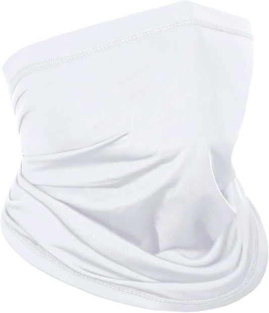 Achiou Neck Gaiter Face Cover Scarf, UV Protection Mask for Men and Women,Soft Windproof, Hiking Cycling Running