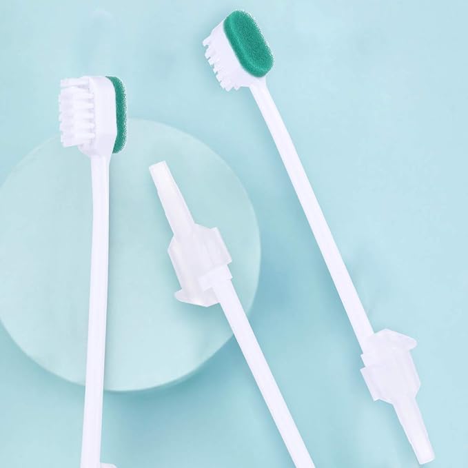 Oral Care Single Use Suction Swab Toothbrush （50pcs）