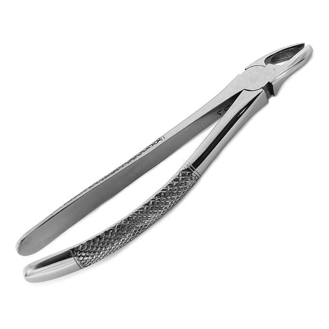 MEDSPO Professional Dental Extraction Forceps, Upper Lower Incisors, Premolars, Molars, Canines, Wisdom Teeth, Dental Tools, CE Certified (Fig. 18)