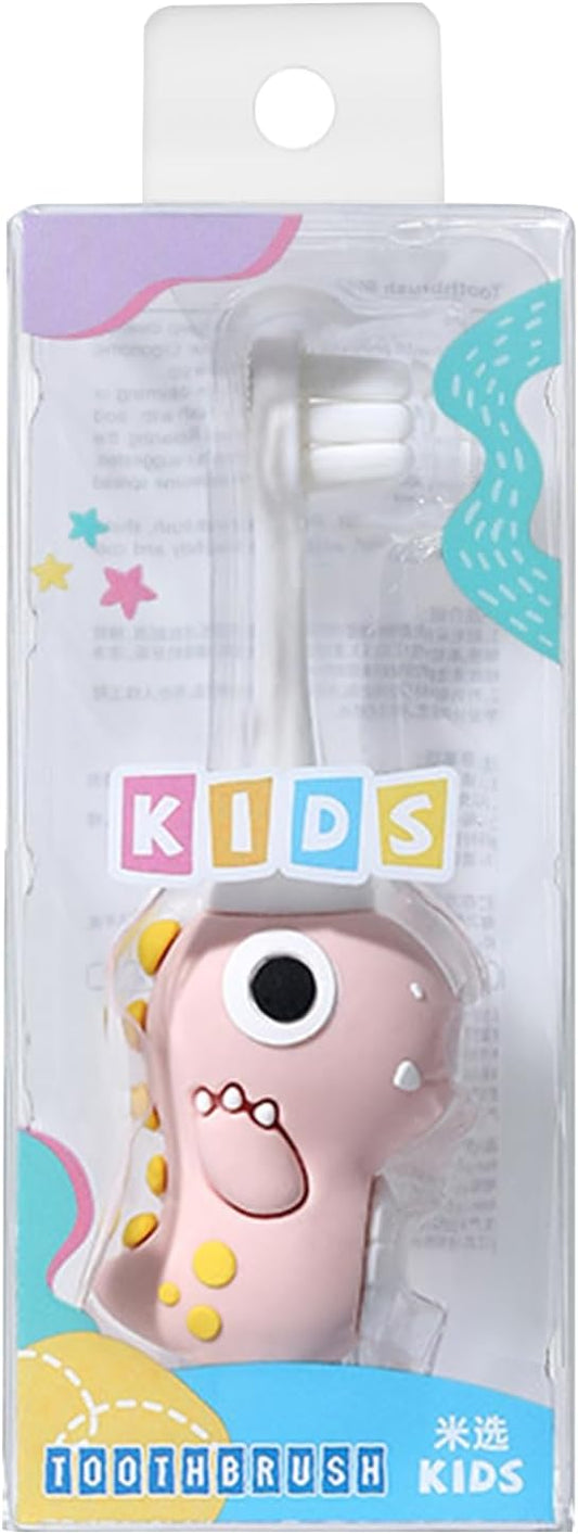 Child Dinosaur Toothbrush – Soft Bristle Tooth Brush, Small Head todler Training Tool, Themed Kids Orall Care | Fun Dinosaur Design For Boys Girls, Promotes Healthy Brushing Habits And Dentall Hygiene