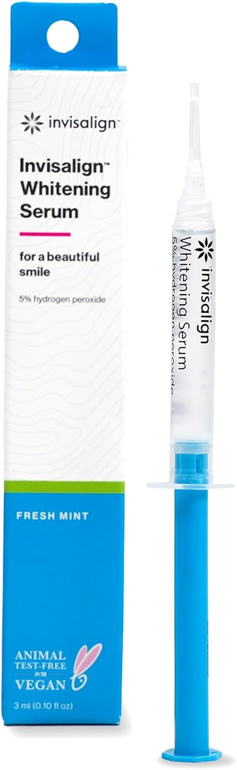 Invisalign Whitening Serum | Clear Aligner and Retainer Teeth Whitening Gel | 1 Pack