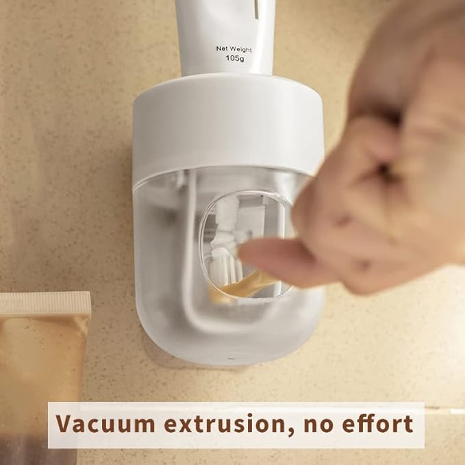 𝟐𝟎𝟐𝟔 𝐔𝐩𝐠𝐫𝐚𝐝𝐞𝐝 So Nice Toothpaste Dispenser Wall Mounted Bathroom Automatic Toothpaste Squeezer,Visualization of Toothpaste Flow Rate