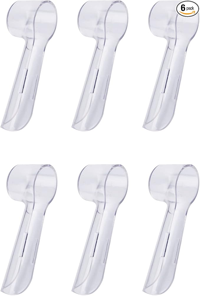Toothbrush Cover for Oral-b, Electric Toothbrush Replacement Heads Cover for Home and Travel (6 Pcs)