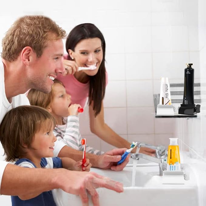 LAMY Toothpaste Squeezer, 3 PCS Tube Squeezer Bathroom and Kitchen Gadgets for Various Tube-Based Cosmetics and Sauces, Home and Apartment Essentials