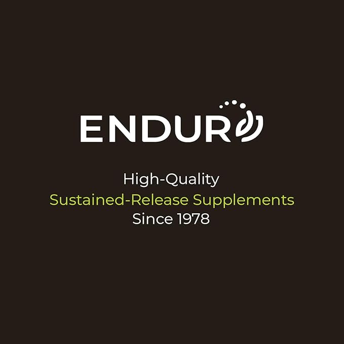 Endur Cal-Mag Complex, Bone & Heart Support for Active Lifestyles, Calcium and Magnesium with Vitamin D3, Gluten Free, 300 Tablets