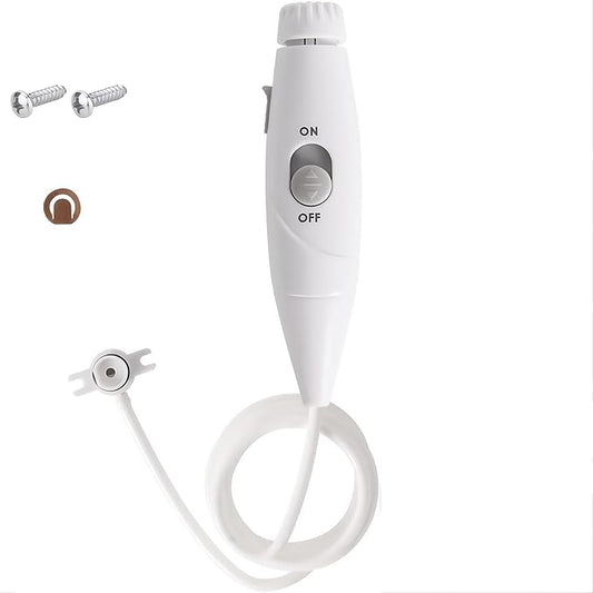 Replacement Hose and Handle Parts for Waterpik Aquarius Water Flosser (WP-660 & WP-670 Series) Oral Hygiene Accessories Water Hose Plastic Handle Compatible