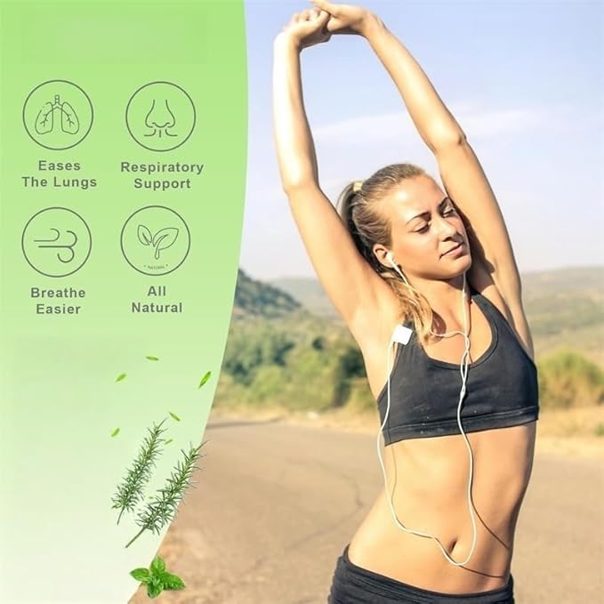 Mullein Diffuser Pen Upgraded with Extracts of Mullein, Thyme and Mint for Cleansing Lungs, Improving Breathing and Oral Air Freshening 600 Uses, 1 Stick, 1 Pack