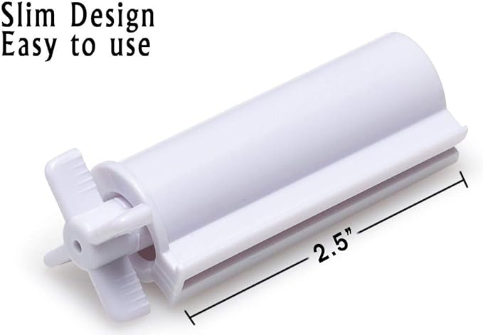 Toothpaste Squeezer (2-Pack) Tube Roller Winder Economical, Saves Toothpaste, Creams, Paint & More – Puts an end to Waste - Simple and Practical for Every Home