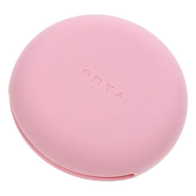 Beaupretty Portable Silicone Powder Puff Case Travel Makeup Sponge Holder Compact Storage Box for Women