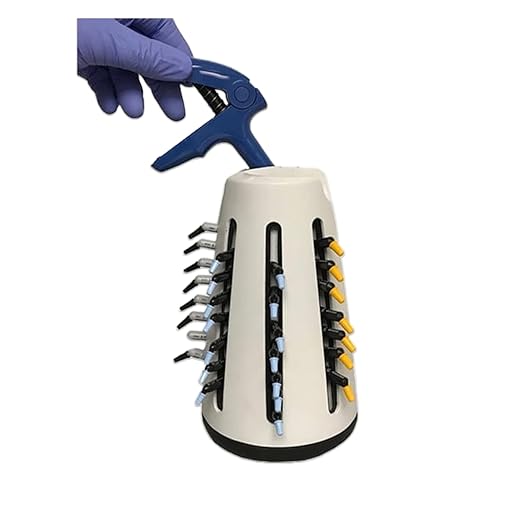 Composite Organizer – Stores Up to 100 Single Dose Composite Compules – Dental Organizer for Dispenser Storage – Durable Plastic Unit