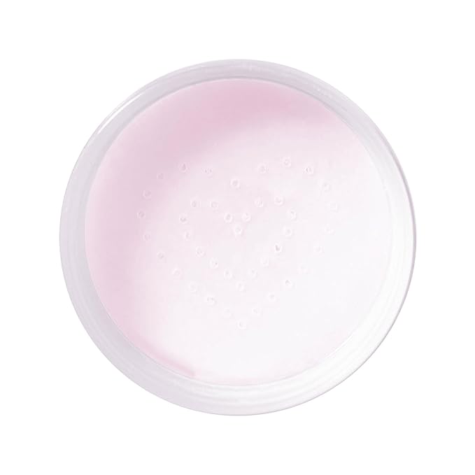 Kimchi Chic Beauty Puff Puff Pass Set and Bake Setting Powder for Makeup, Extra Fluffy Loose Face Powder Poof, Soft Natural Face Makeup for Uneven Skin Tone, 09 Pink