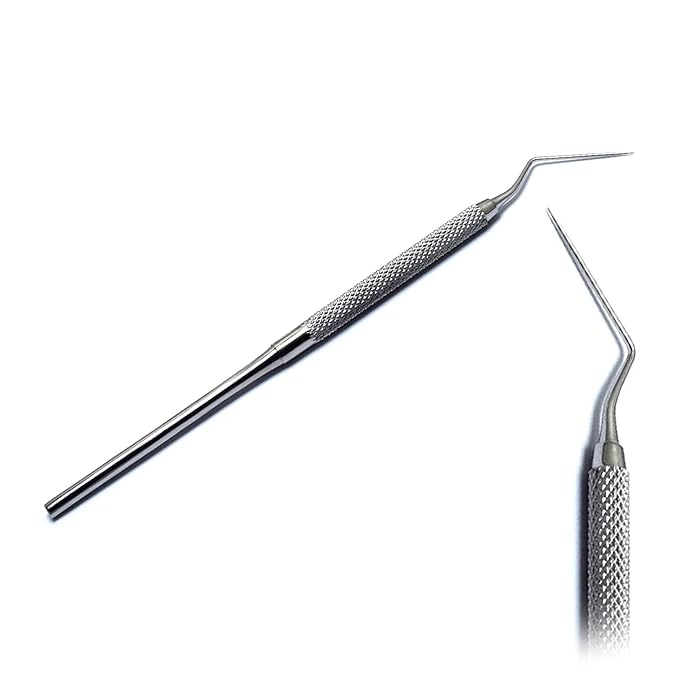 MEDSPO Professional Dental Probes | William Who | Explorer Root Canal Spreader Scaler | Mouth Mirror Tartar Remover | Dental Instruments (Root Canal Spreader - 655)