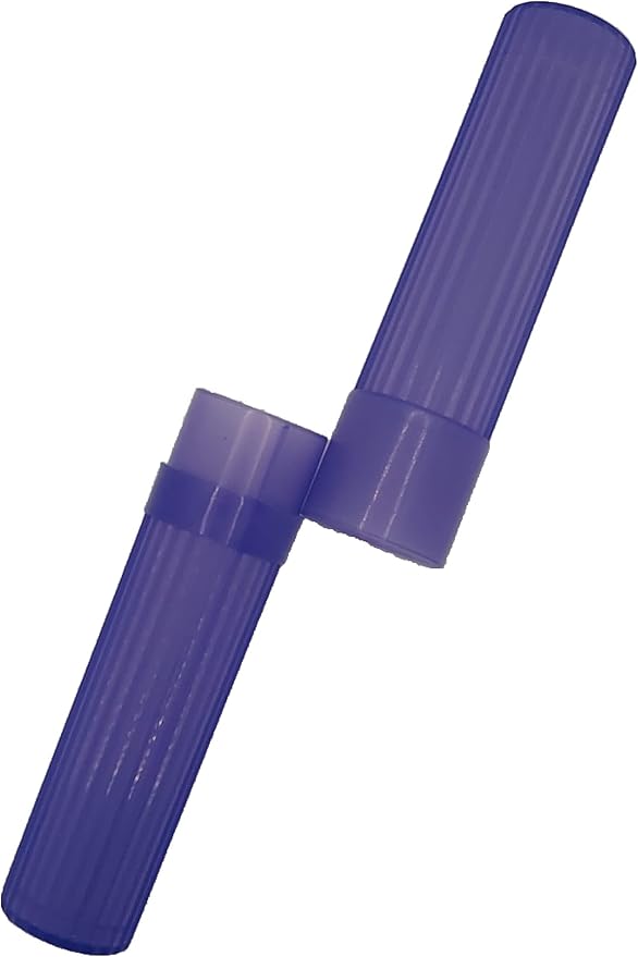 Toothbrush Holder (Purple) - Made in The USA. W/Ventilation Holes.