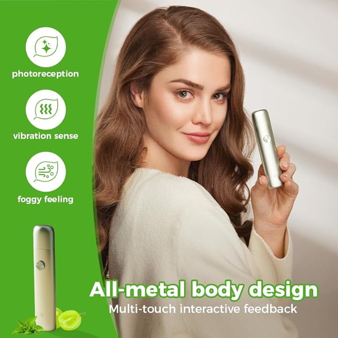 Smart Electric Oral Spray - Mouth Spray Fresh Breath, Cool Mint Breath Spray, Mouth Freshener Spray, Rechargeable, Alcohol Free, With 8 Pods (Classic+8 Bombs)