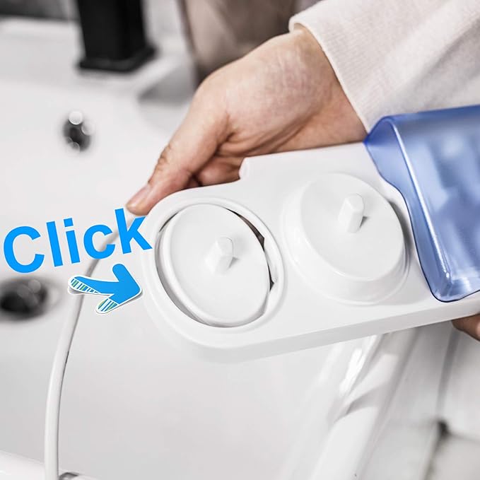 Toothbrush Holder Holder Compatible with Oral-B Electric toothbrushes handpiece, Stand for 4-Push-on Brushes