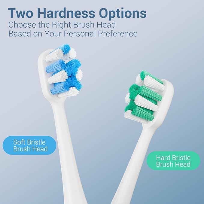 Marchpower Upgraded 2-in-1 Electric Toothbrush with Water Flosser, Ultrasonic Cleaning & 3+4 Smart Modes, Portable Oral Irrigator with Point-Jet, Rechargeable IPX7 Waterproof for Home & Travel Use