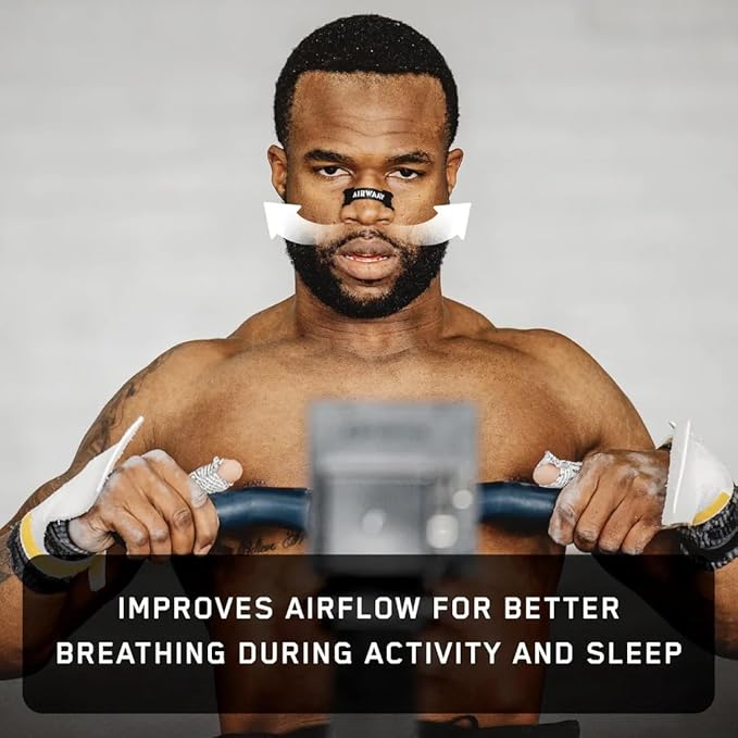 AIRWAAV Nasal Strips (90 Ct) - Nose Strips to Boost Oxygen Intake, Reduce Snoring, Improve Sleep Quality and Recovery - Extra Strength Snoring Solution - Breathe Better in Every Moment (Large)