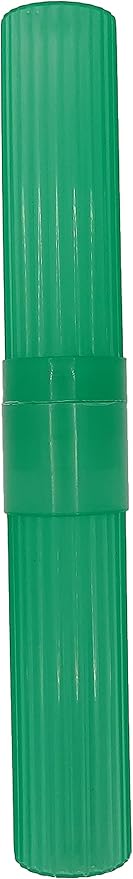Toothbrush Holder (Green) - Made in The USA. W/Ventilation Holes.