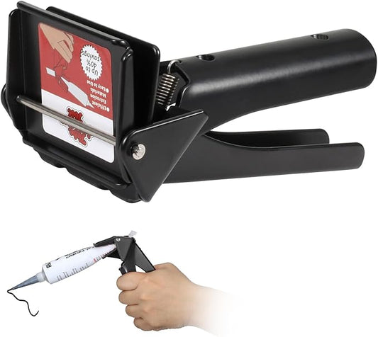 RTV Silicone Tube Extrusion Tool，Efficient RTV Silicone Tubes Squeezer Dispenser, Maximize Reduce Material Waste