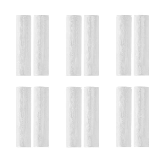12PCS Aligner Chew, Aligner Trays Chompers for Invisalign, Orthodontic Chompers Retainer Trays Seaters with Travel Carrying Case (White)