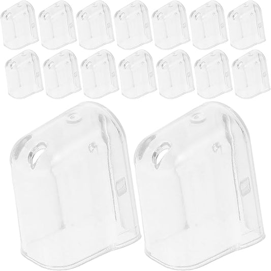 SOIMISS Universal Toothbrush Covers 20Pcs Protective Caps for Manual and Electric Toothbrushes for Oral Care