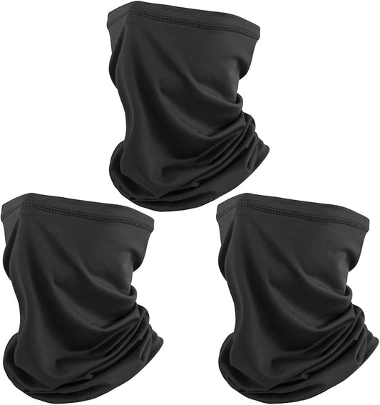 SUNLAND Breathable Gaiter Face Mask Neck Gaiter Scarf Dust Sun Protection Face Cover Windproof Ideal For Running Cycling