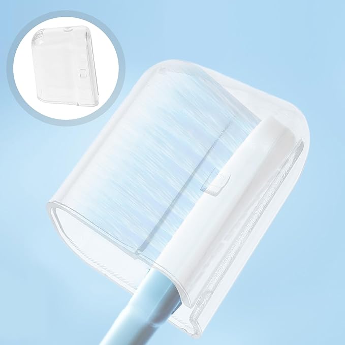 SOIMISS Universal Toothbrush Covers 20Pcs Protective Caps for Manual and Electric Toothbrushes for Oral Care