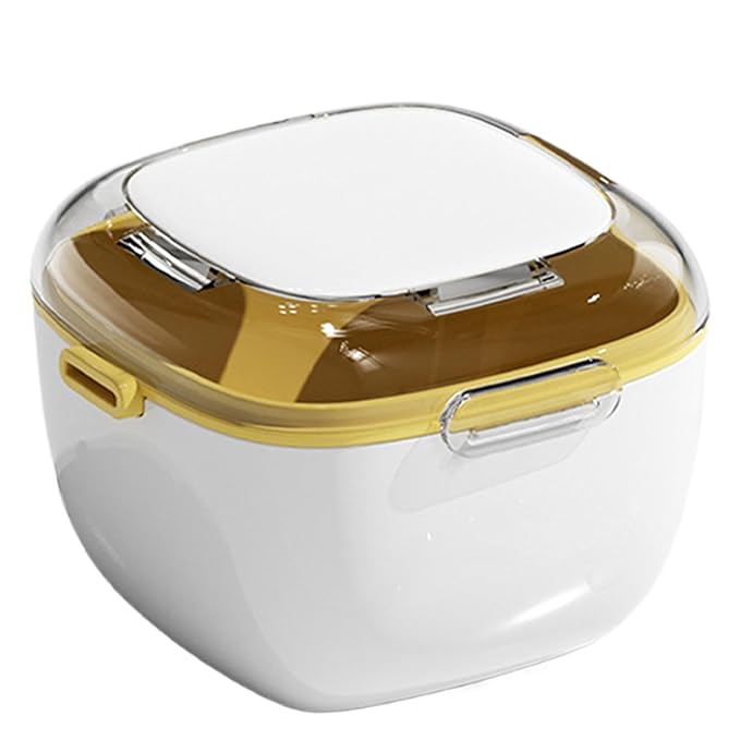 False Teeth Storage Box, Denture Cleaning Cup with Basket for Retainers and Mouth Guards, Pp Constructed Container for Travel or Home, Hygienic and Compact Soaking Box