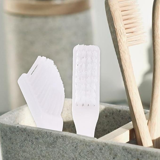Healvian 20pcs Mini Soft Bristles Toothbrushes with Short Handle, Portable Small Toothbrush Set for Travel and Personal Oral Care