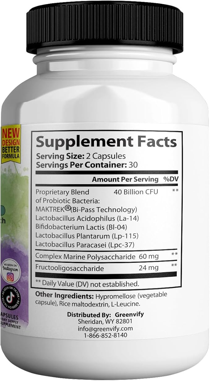 Ultra Healthy Teeth Max Probiotic Supplement, 40 Billion CFU, 60 Capsules, Advanced Oral Health (1)
