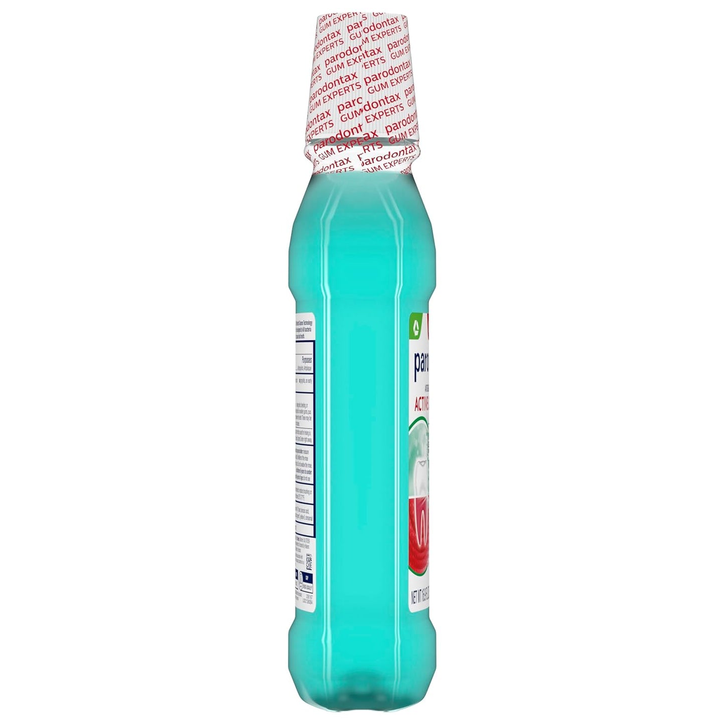 Parodontax Active Gum Health Mouthwash, Antiplaque and Antigingivitis Gum Mouthwash, Clear Mint, 16.9 Fl Oz x 3