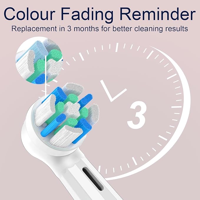iO Replacement Heads Compatible with Oral B iO 2/3/4/5/6/7/8/9/10/Deep Clean Series Electric Toothbrush, Brush Heads Compatible with Oral B iO with Medium Bristles Care Your Teeth (12 White)