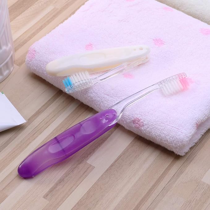 1pc Foldable Soft Hair Portable Toothbrush Travel Camping Hiking Outdoor Toothbrush