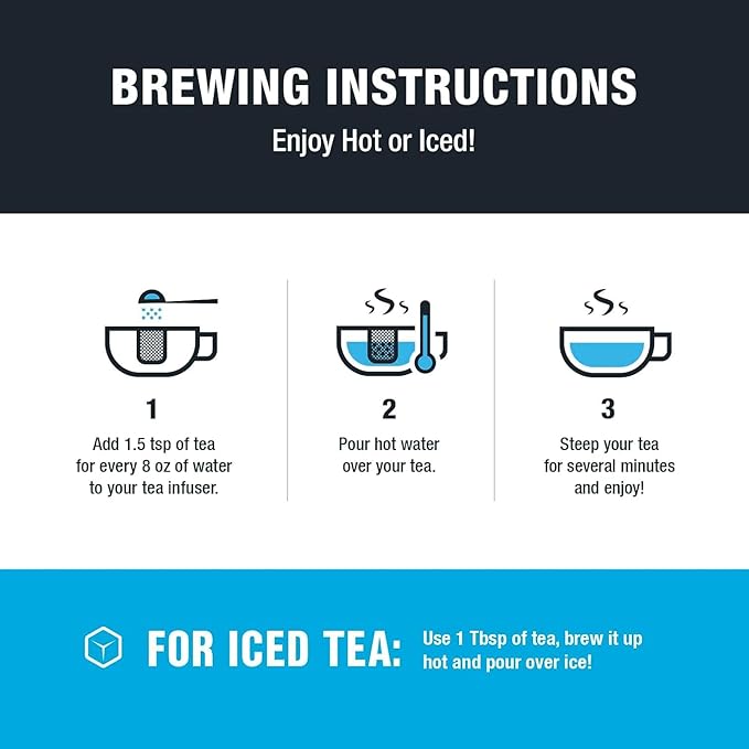 Tiesta Tea - Golden Milk, Loose Leaf, Sweet Turmeric Herbal Tea, Premium Non-Caffeinated Herbal Blend, Make Hot or Iced, Brews Up to 200 Cups, 16 oz Resealable Bulk Pouch