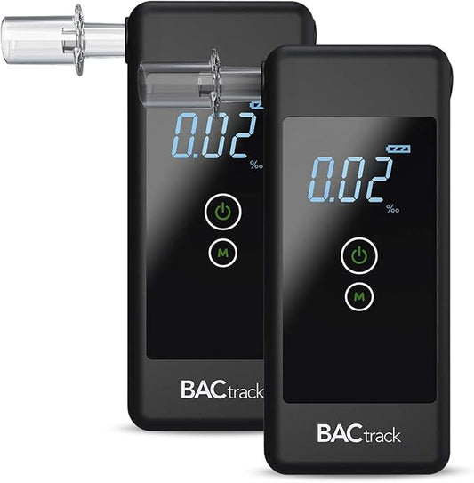 BACtrack Trace Breathalyzer (2 Pack) | Professional-Grade Accuracy | DOT & NHTSA Compliant | Portable Breath Alcohol Tester for Personal & Professional Use