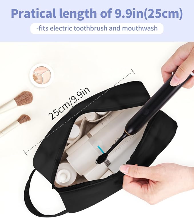 Narwey Travel Toiletry Bag for Women Traveling Dopp Kit Men Travel Bag for Toiletries Cosmetic Bag Makeup Bag Medicine Bag for Traveling