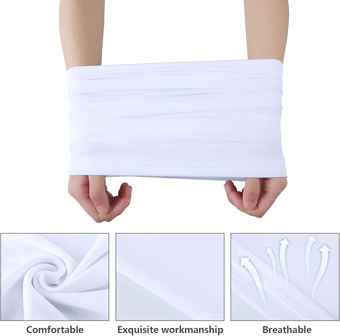 Geyoga 6 Pieces Winter Face Mask for Men UV Protection Mask Sunscreen Breathable Windproof Neck Gaiters Scarf Fishing Cycling Running (Simple Colors)