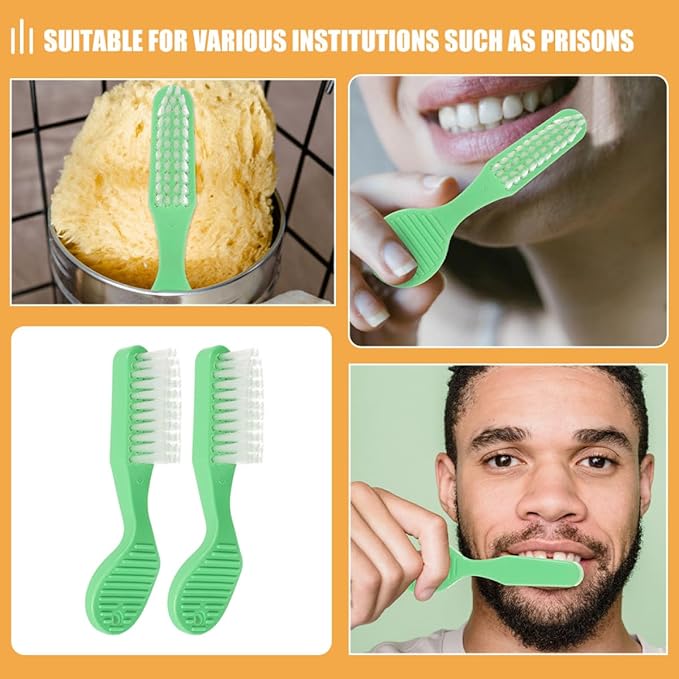 20Pcs Soft Bristle Mini Toothbrush for Braces with Short Handle, Portable Small Manual Toothbrush Set for Travel, Camping, and Orthodontic Therapy