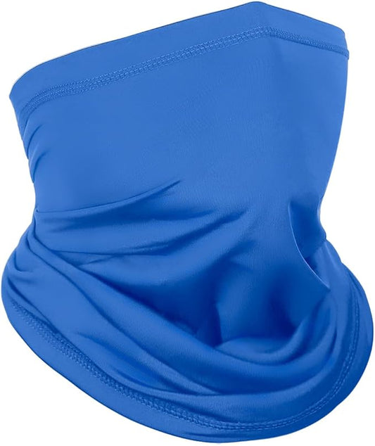 Achiou Neck Gaiter Face Cover Scarf, UV Protection Mask for Men and Women,Soft Windproof, Hiking Cycling Running