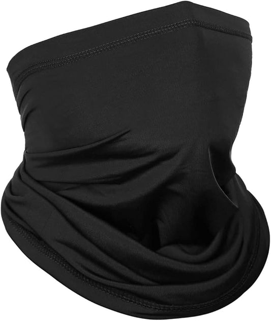 Achiou Neck Gaiter Face Cover Scarf, UV Protection Mask for Men and Women,Soft Windproof, Hiking Cycling Running