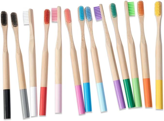Toothbrush Set Sturdy Handles Soft Bristle Toothbrushes for Adults for Outdoor and Home Use