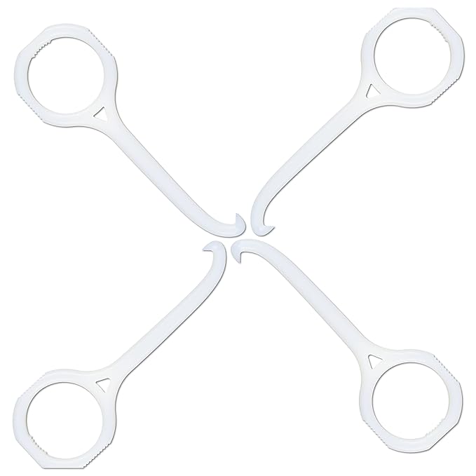 Aligner-B-Out v2 | Wild White 4 Pack | Invisalign Remover Tool & Aligner Remover Tool For All Aligners & Removable Retainers | Orthodontist Recommended Invisalign Accessories